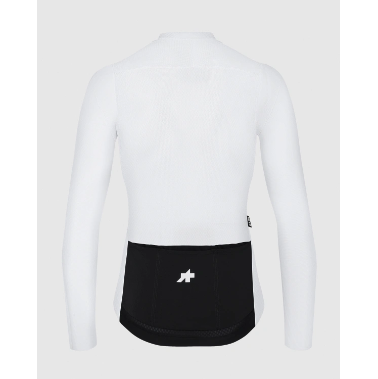 ASSOS MILLE GT S11 EVO Trikot Langarm Weiß