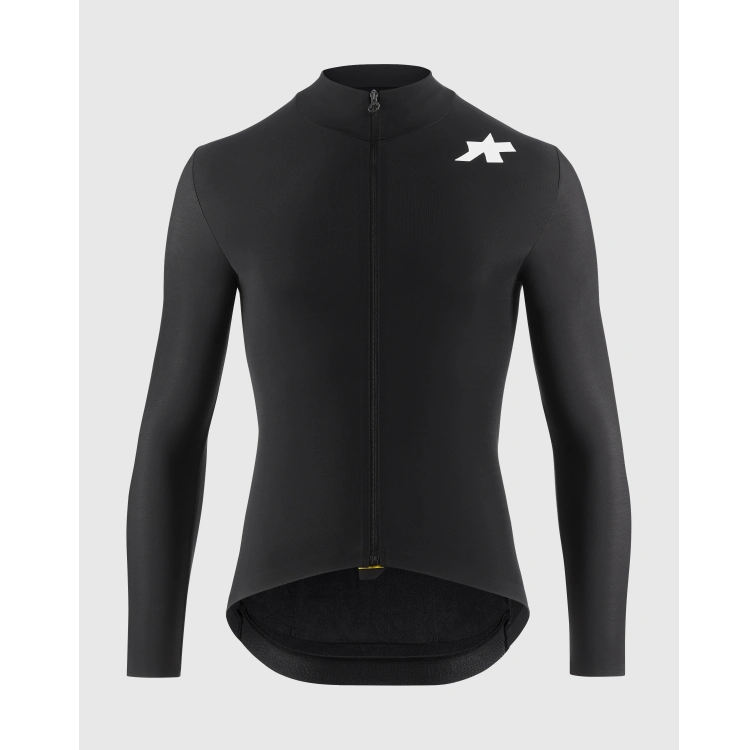 Trikot ASSOS MILLE GT SPRING FALL S11 Langarm Schwarz
