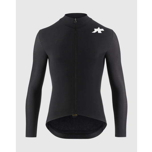 Trikot ASSOS MILLE GT SPRING FALL S11 Langarm Schwarz