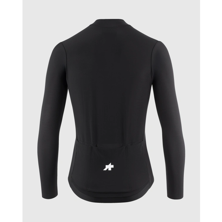 Trikot ASSOS MILLE GT SPRING FALL S11 Langarm Schwarz