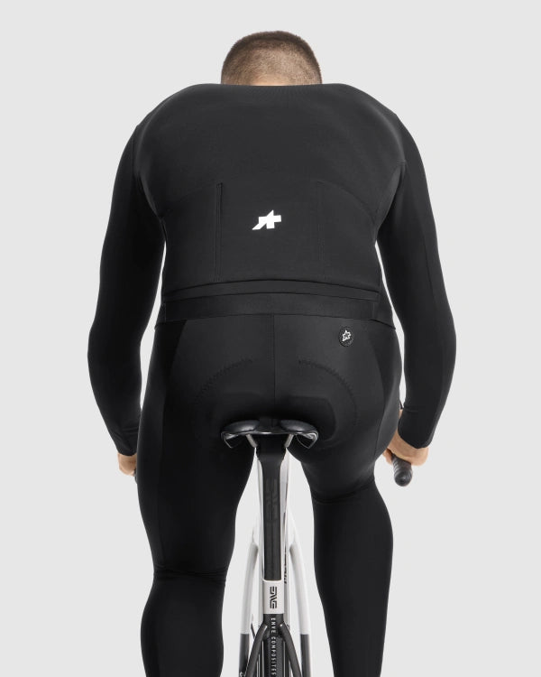 Trikot ASSOS MILLE GT SPRING FALL S11 Langarm Schwarz