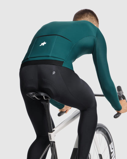 Trikot ASSOS MILLE GT SPRING FALL S11 Lange Ärmel Grün