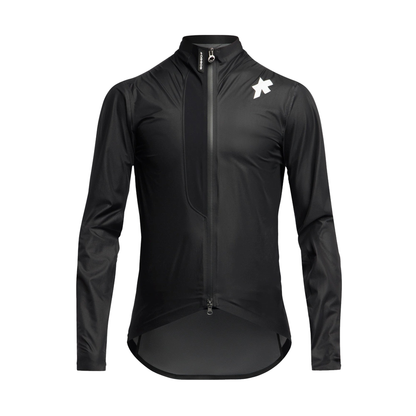 Jacke ASSOS EQUIPE RS SCHLOSSHUND RAIN S11 Schwarz
