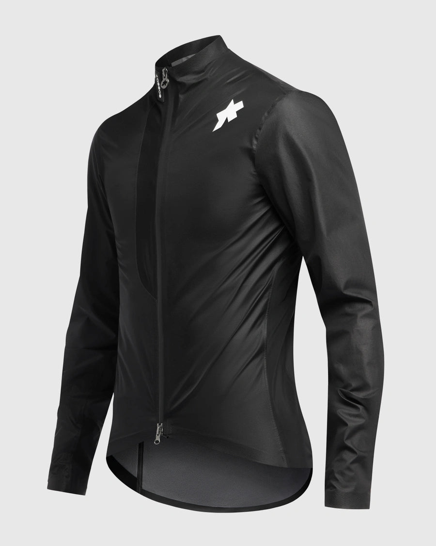 ASSOS EQUIPE RS SCHLOSSHUND RAIN S11 Jacke Schwarz