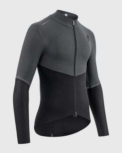 Jacke ASSOS EQUIPE RS ALLEYCAT SHELL S11 Grau/Schwarz
