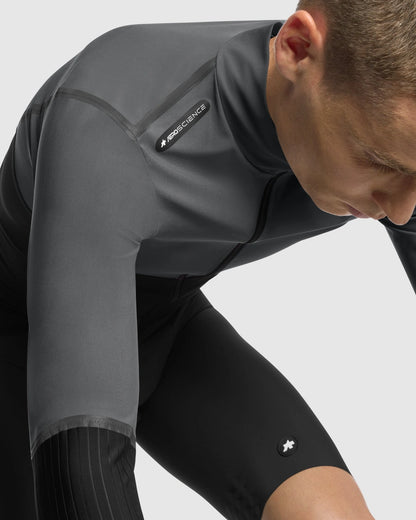 Jacke ASSOS EQUIPE RS ALLEYCAT SHELL S11 Grau/Schwarz