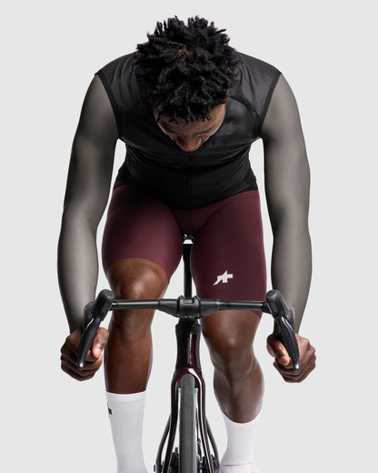 Ärmellose Jacke ASSOS MILLE GT WIND S11 Schwarz