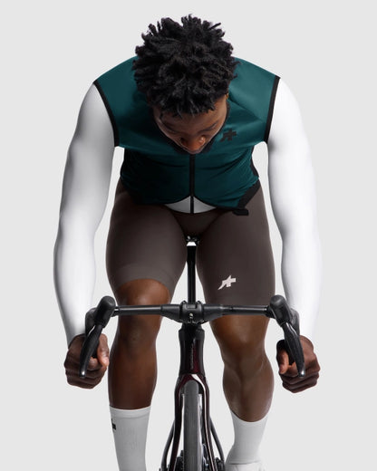 Ärmellose Jacke ASSOS MILLE GT WIND S11 Deep Petrol