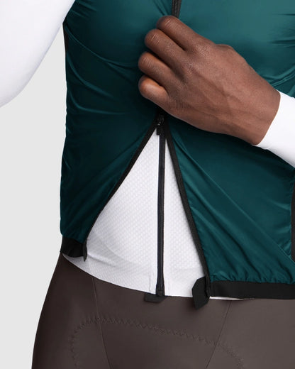 Ärmellose Jacke ASSOS MILLE GT WIND S11 Deep Petrol