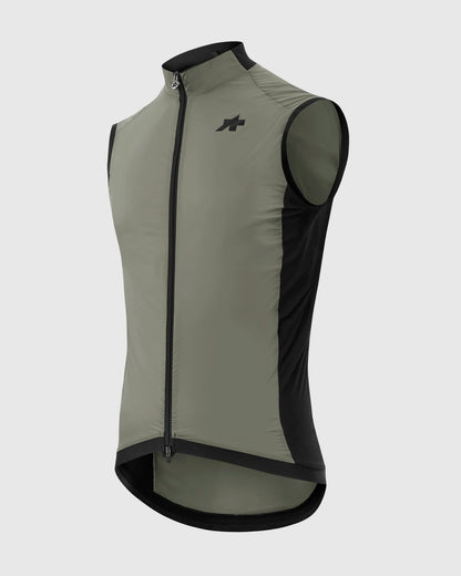 Ärmellose Jacke ASSOS MILLE GT WIND S11 Edge Green