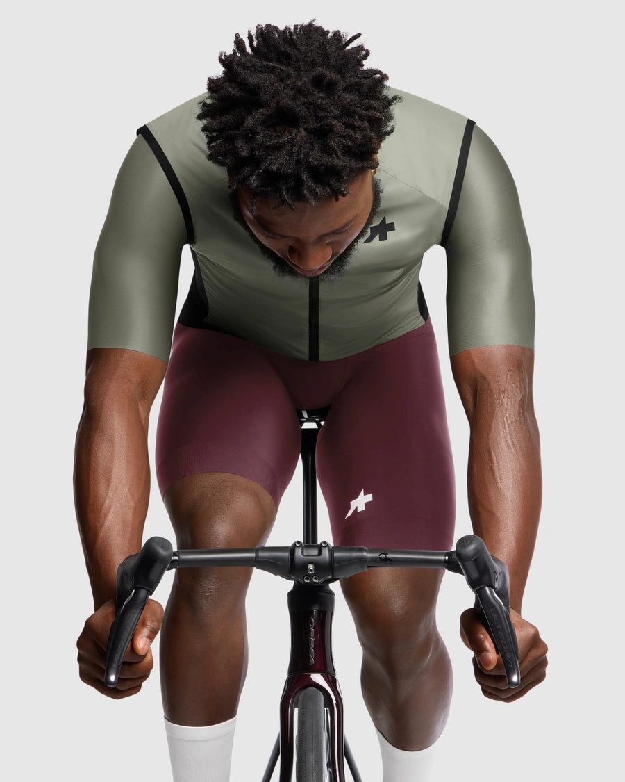 ASSOS MILLE GT WIND S11 Edge Green Ärmellose Jacke