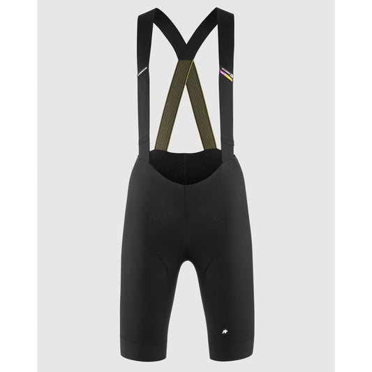 ASSOS DYORA R SPRING FALL Kurze Trägerhose Frau Schwarz
