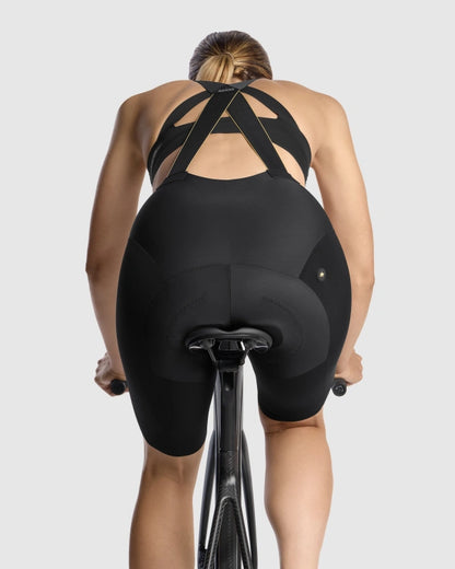 Kurze Trägerhose ASSOS DYORA RSV S11 Damen Schwarz
