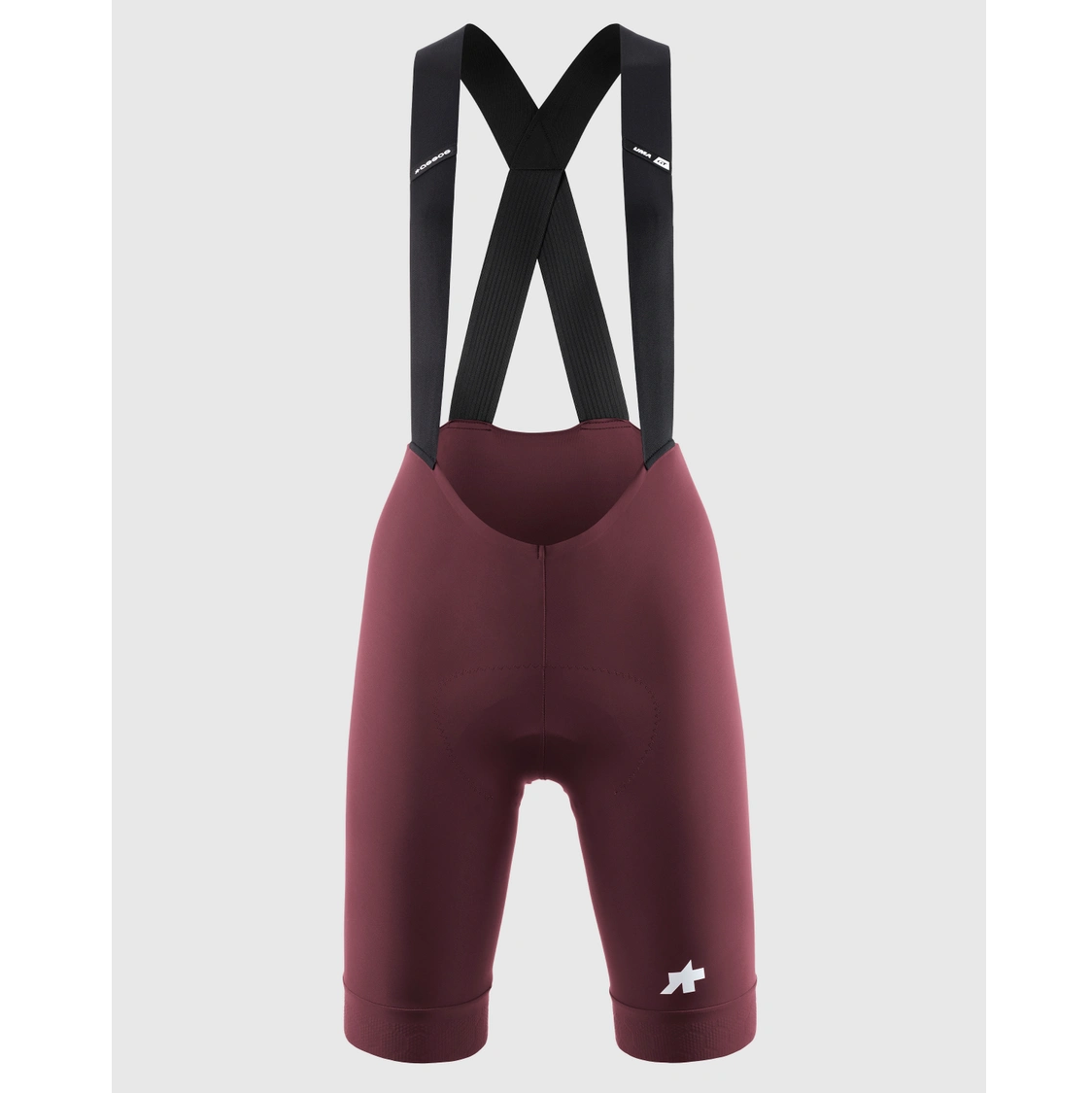 ASSOS UMA GT S11 Frau Burgundy Red Kurze Trägerhose