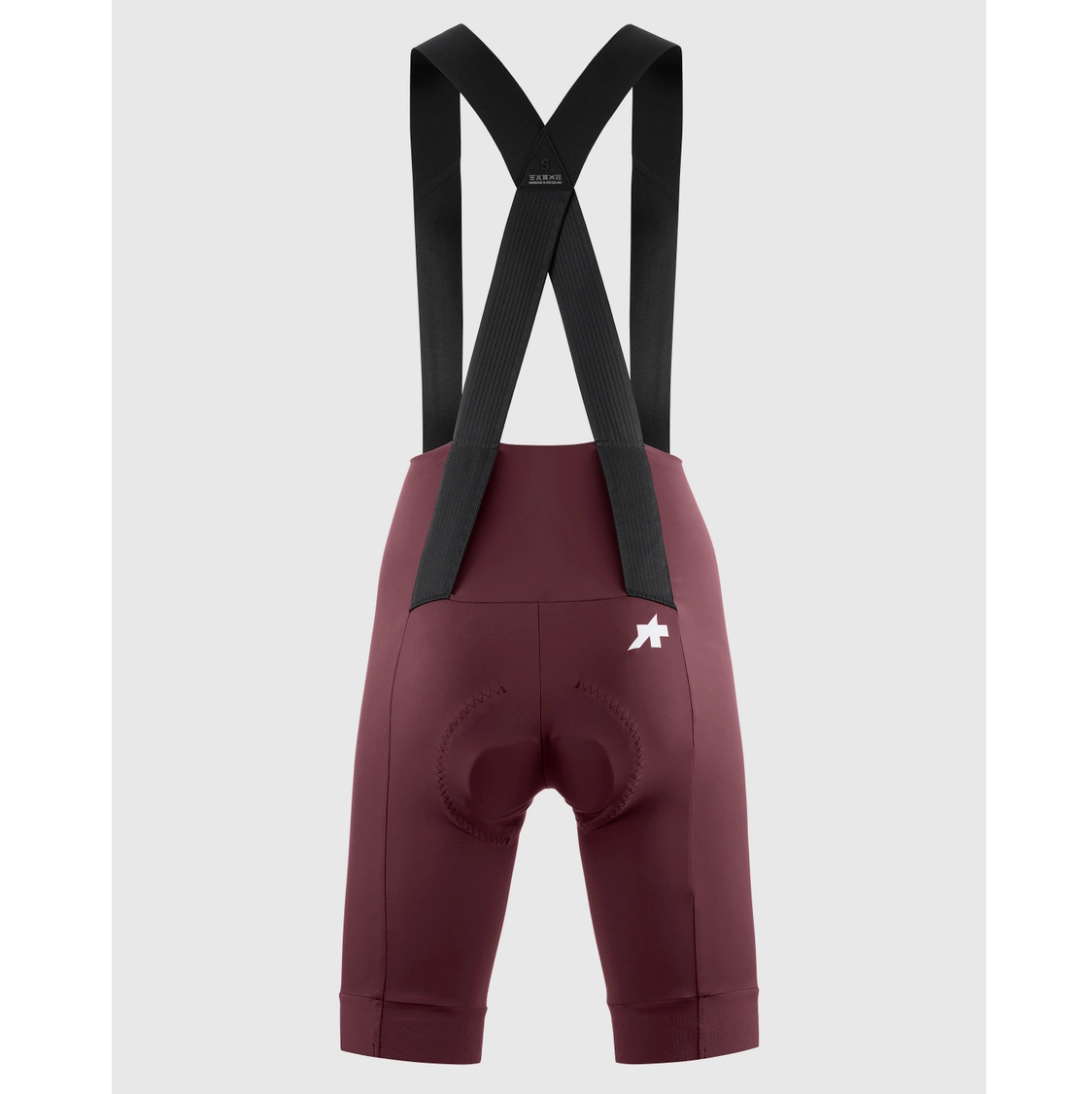 ASSOS UMA GT S11 Frau Burgundy Red Kurze Trägerhose