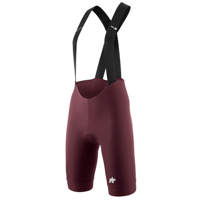 Damen-Trägershort ASSOS UMA GT S11 Burgundy Red