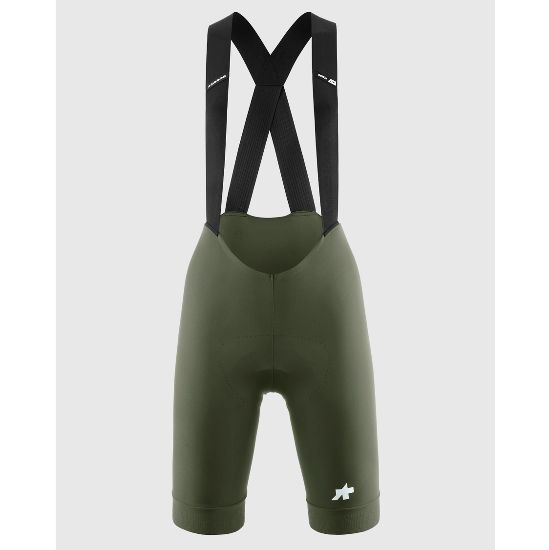 Kurze Trägerhose ASSOS UMA GT S11 Frau Moss Green