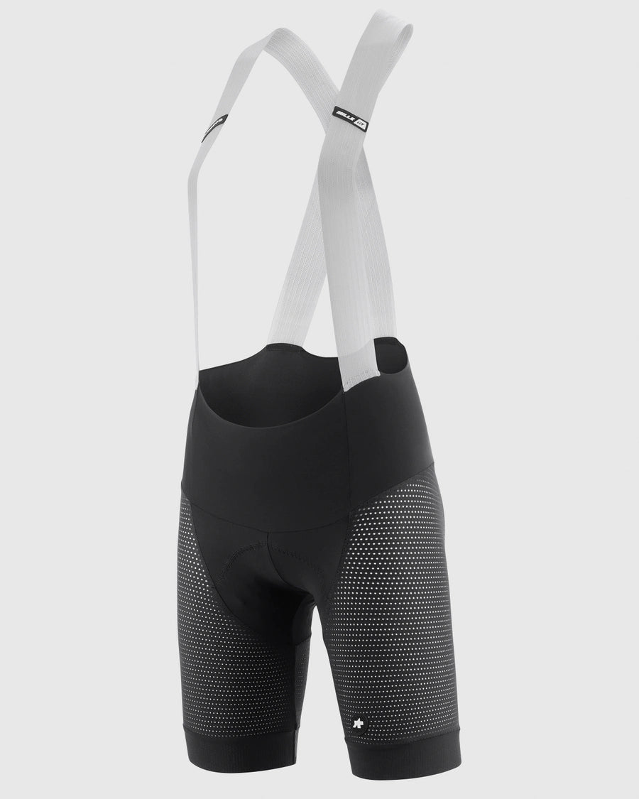 Kurze Trägerhose ASSOS MILLE GT INDOOR S11 Damen Schwarz
