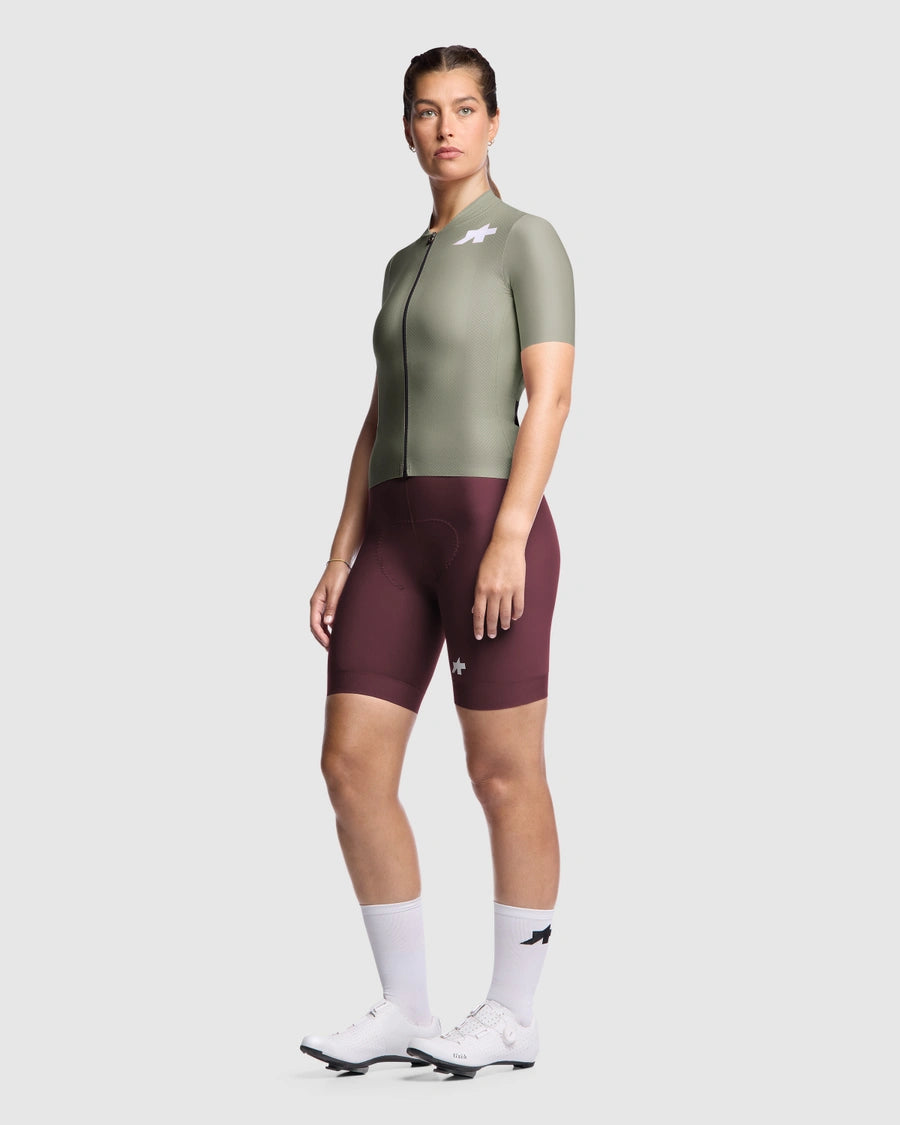 ASSOS UMA GT S11 EVO Kurzarm Trikot Women Edge Green