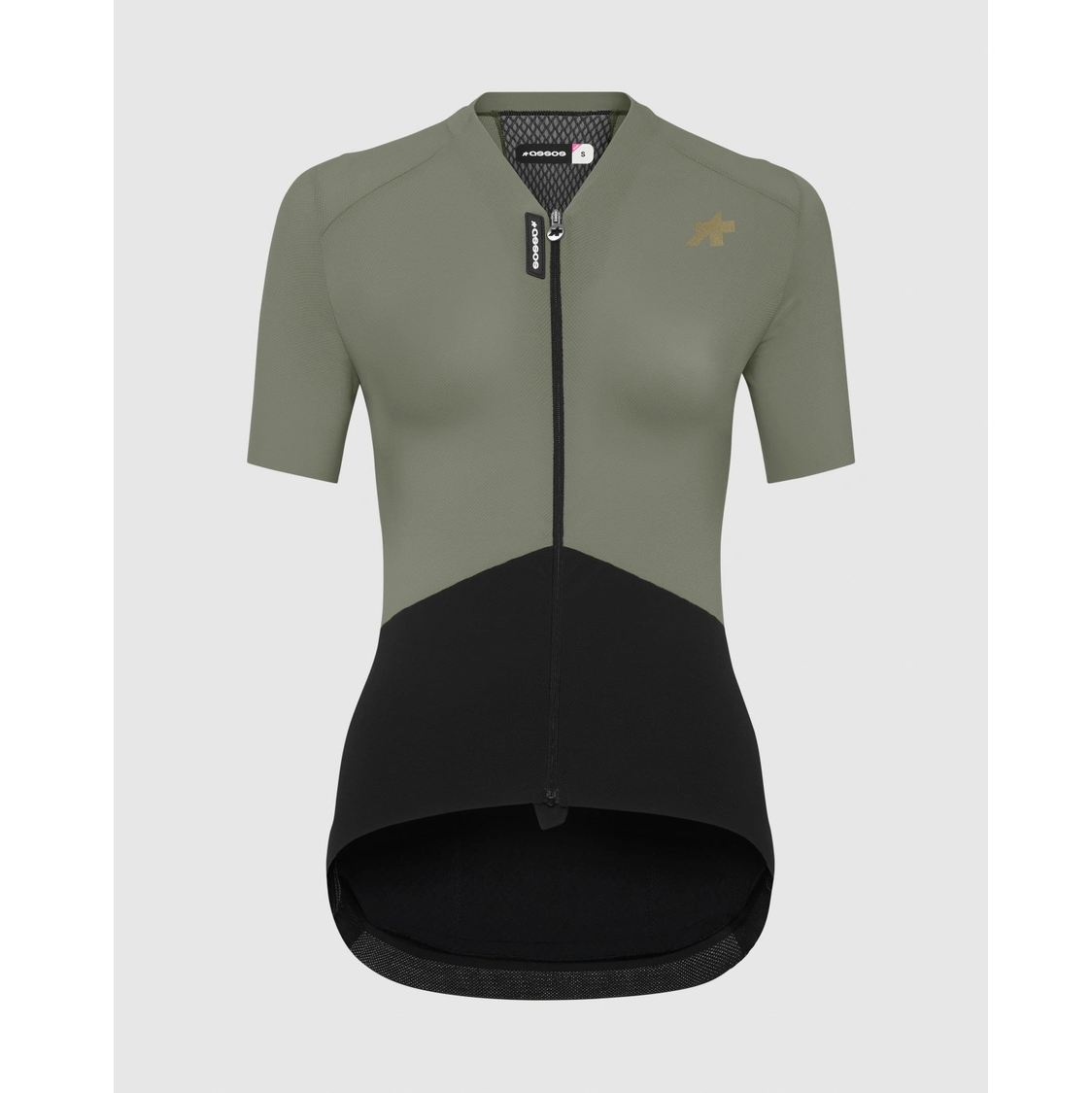 ASSOS UMA GTV S11 Kurzarm Trikot Frau Grün