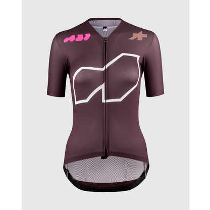 Trikot ASSOS DYORA R S11 We are the A Kurzarm Damen Bordeaux