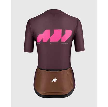 Trikot ASSOS DYORA R S11 We are the A Kurzarm Damen Bordeaux