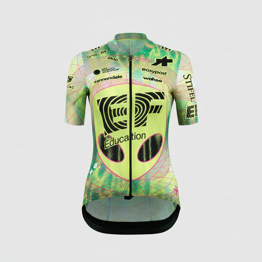 ASSOS UMA GT EDUCATION FIRST GIRO Trikot Kurzarm Schwarz/Gelb