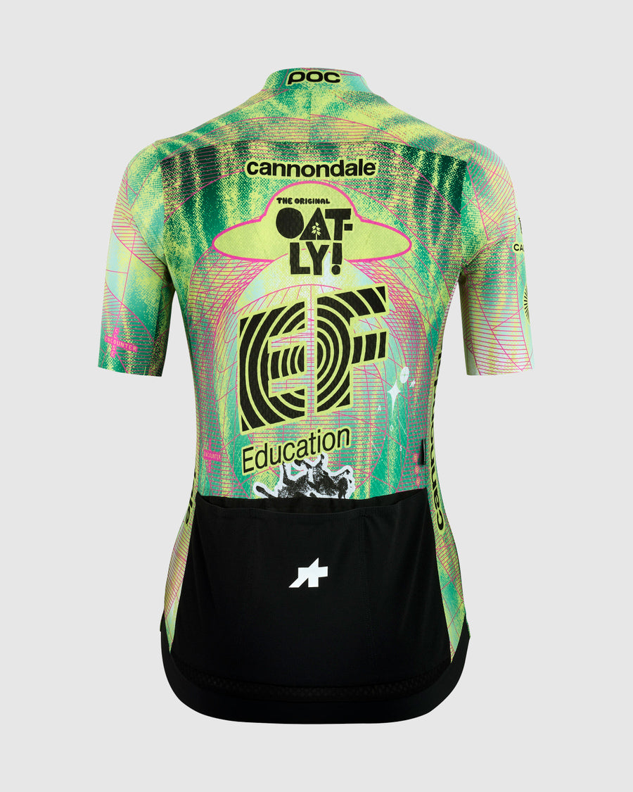 ASSOS UMA GT EDUCATION FIRST GIRO Trikot Kurzarm Schwarz/Gelb