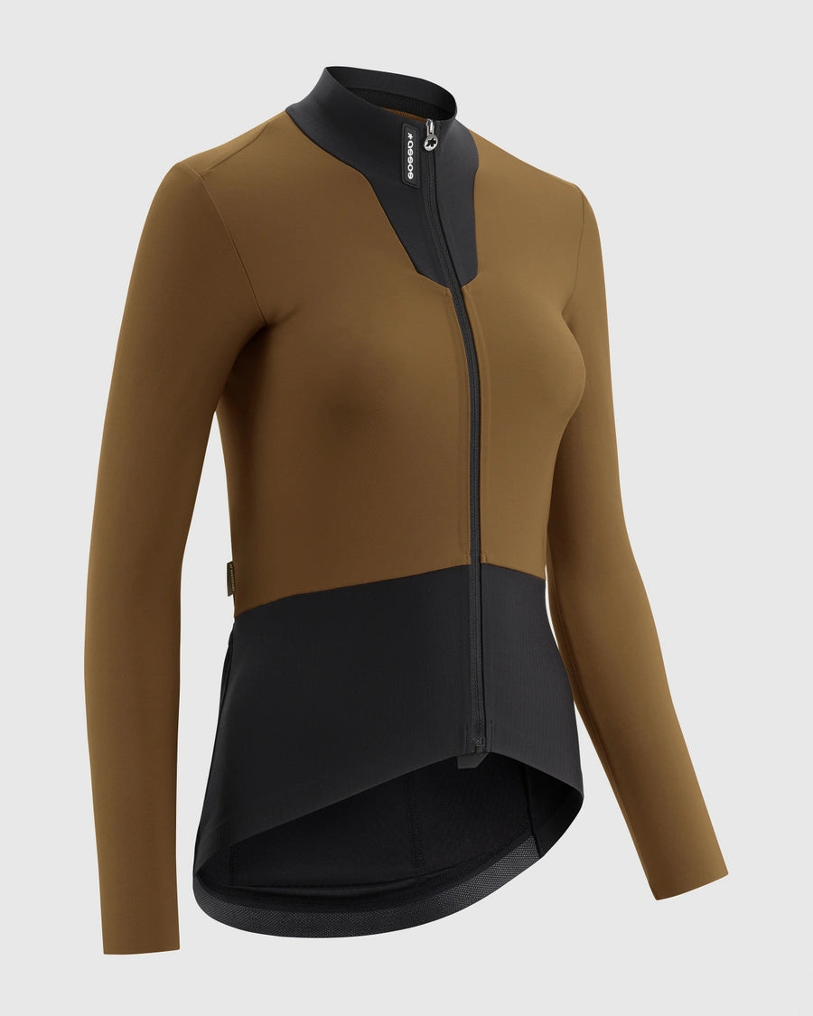Trikot ASSOS DYORA R SPRING FALL S11 Langarm Damen Jupiter Gold