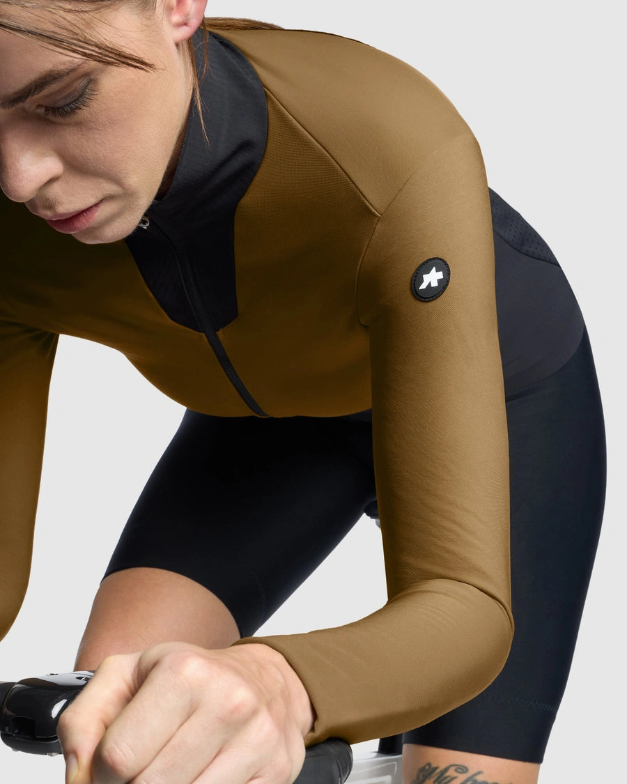 Trikot ASSOS DYORA R SPRING FALL S11 Langarm Damen Jupiter Gold