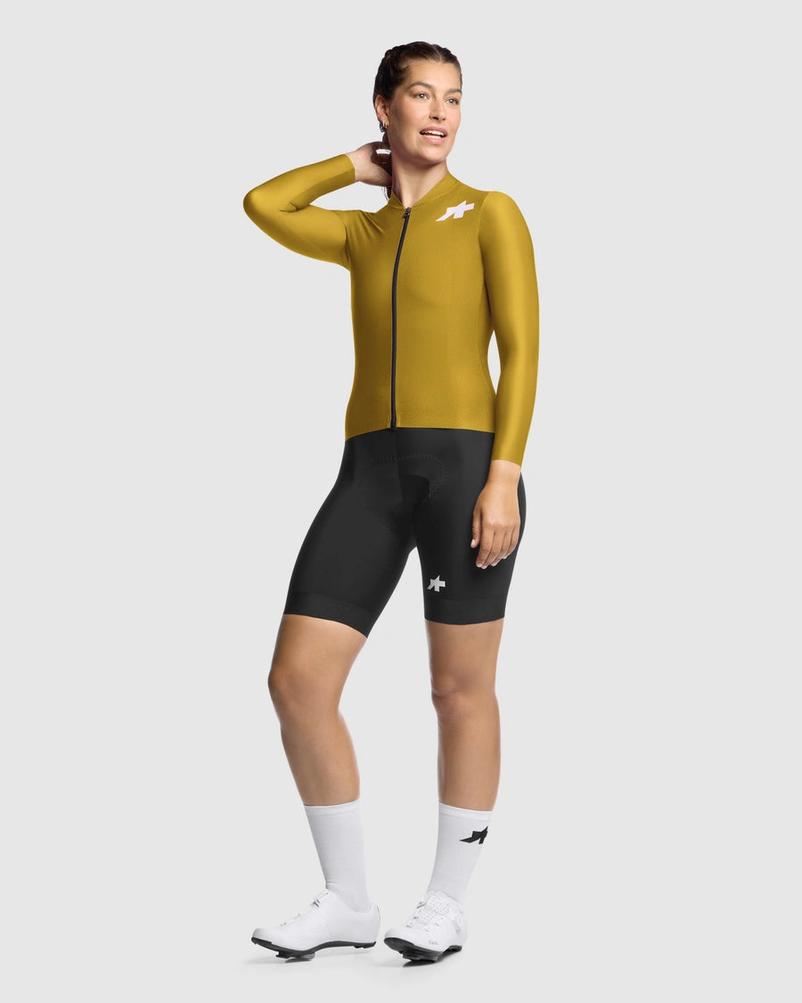 ASSOS UMA GT S11 EVO Langarmtrikot Women Godlen Yellow