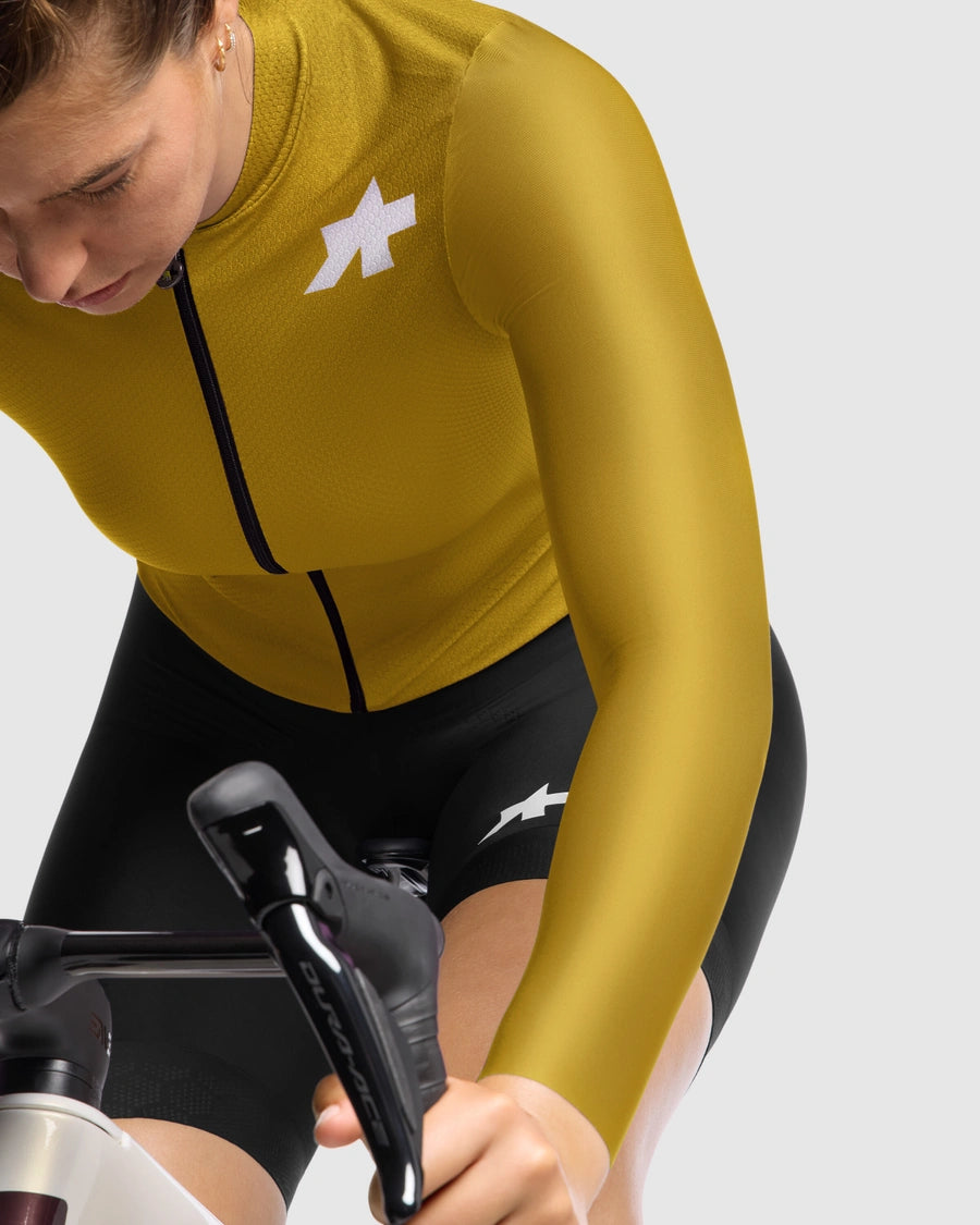 ASSOS UMA GT S11 EVO Langarmtrikot Women Godlen Yellow