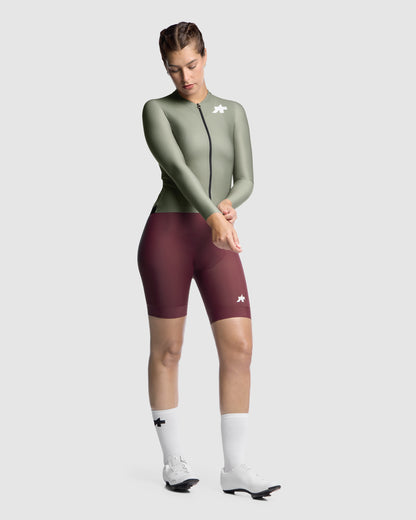 Trikot ASSOS UMA GT S11 EVO Langarm Damen Grün