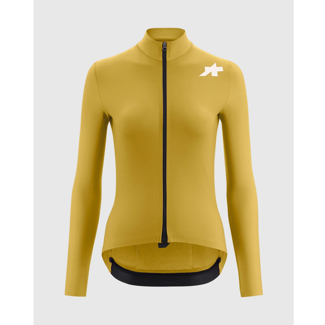 Trikot ASSOS MILLE GT SPRING FALL S11 Langarm Damen Gelb