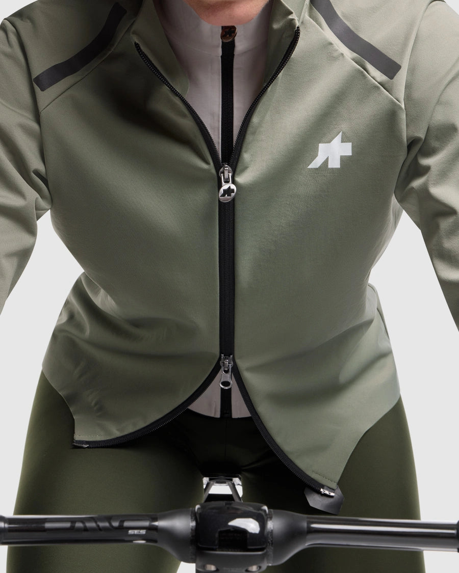 Jacke ASSOS MILLE GT SHELL S11 EVO Damen Grün