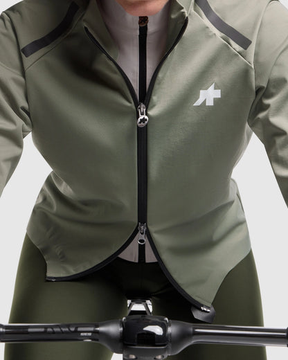 Jacke ASSOS MILLE GT SHELL S11 EVO Damen Grün