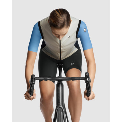 Ärmellose Jacke ASSOS UMA GT WIND C2 Damen Beige