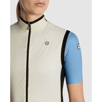 Ärmellose Jacke ASSOS UMA GT WIND C2 Damen Beige