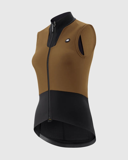 Ärmellose Jacke ASSOS DYORA R SPRING FALL S11 Damen Jupiter Gold