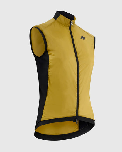 Ärmellose Weste ASSOS UMA GT WIND S11 Damen Golden Yellow