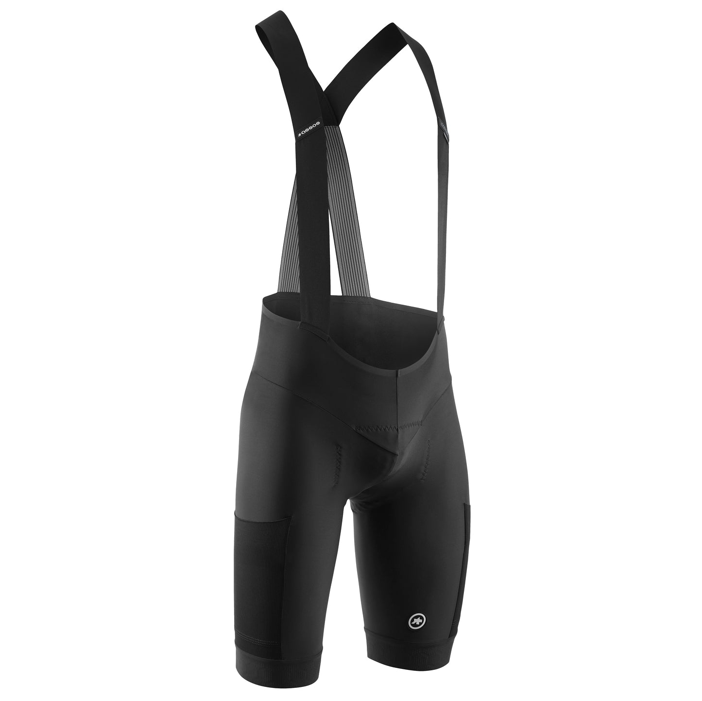 ASSOS TACTICA KIESKÄFER GRAVEL T5 Kurze Trägerhose Schwarz