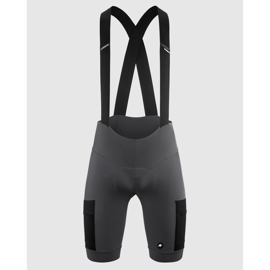 ASSOS TACTICA KIESKAFER GRAVEL T5 Kurze Trägerhose Grau