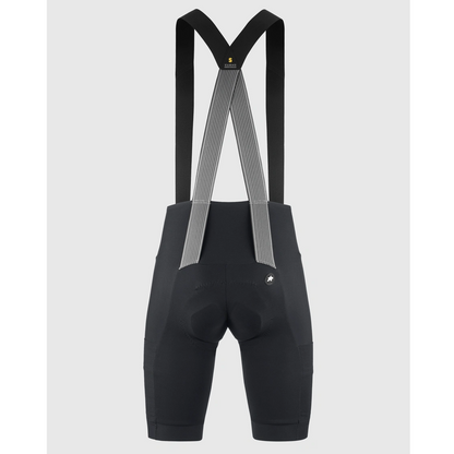 Kurze Träger-Radhose ASSOS TACTICA SPRING FALL T5 Schwarz