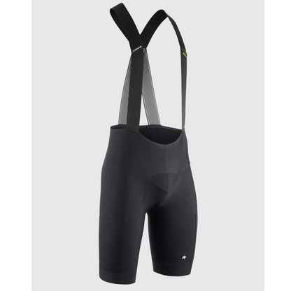 Kurze Träger-Radhose ASSOS TACTICA SPRING FALL T5 Schwarz