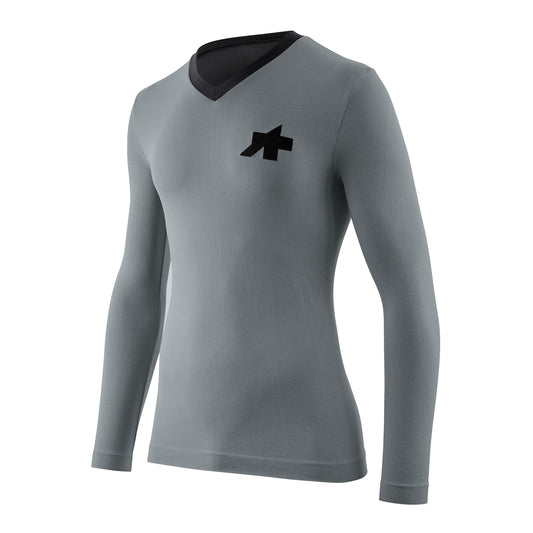 ASSOS TACTICA TECH T5 Long Sleeve Trikot Grau