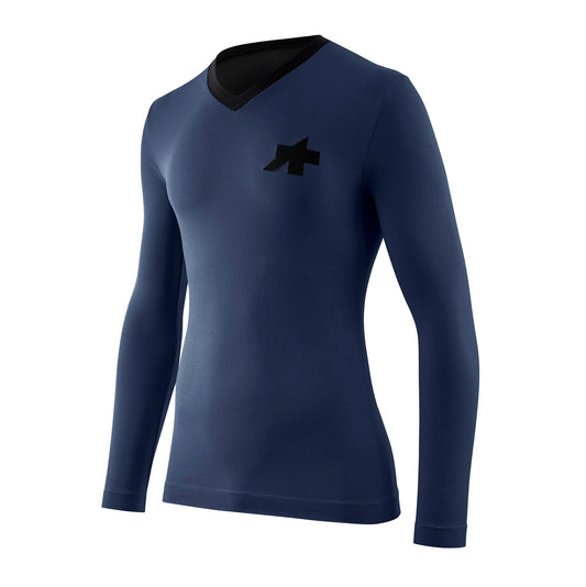 ASSOS TACTICA TECH T5 Long Sleeve Trikot Blau