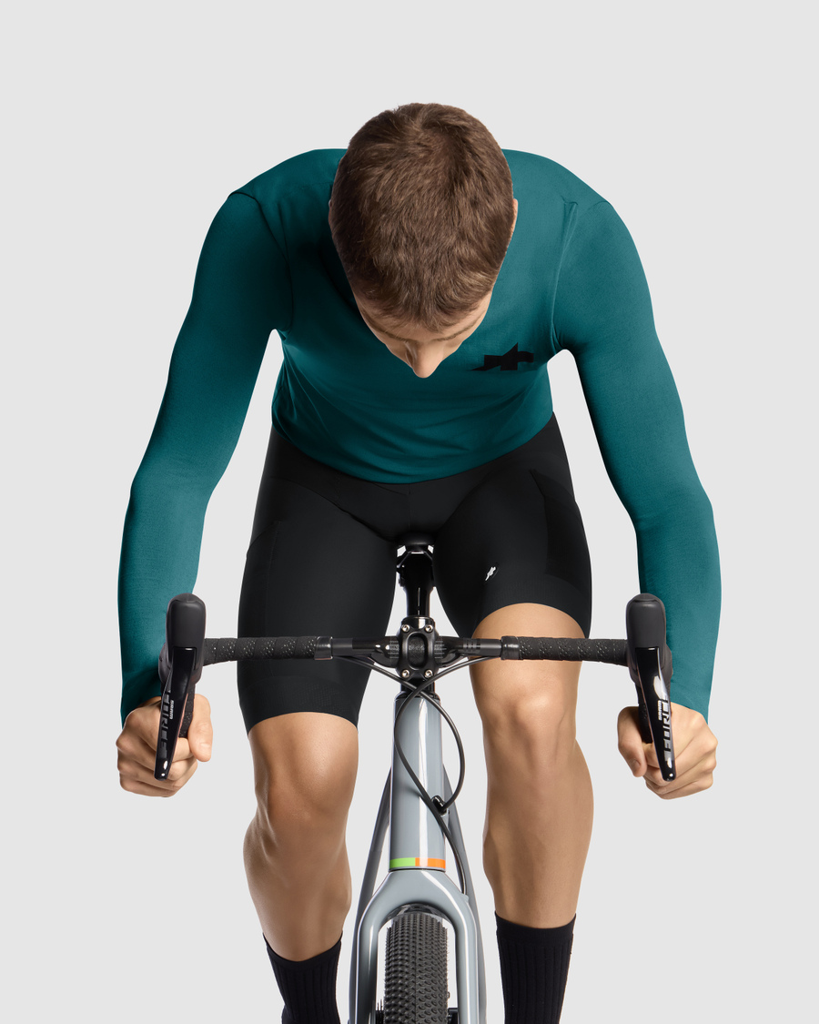 ASSOS TACTICA TECH T5 Long Sleeve Trikot Grün