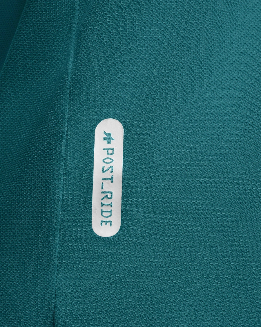 ASSOS TACTICA POST RIDE T5 Trikot Kurzarm Deep Petrol