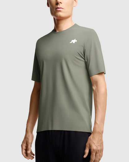 Trikot ASSOS TACTICA POST RIDE T5 Kurzarm Grün
