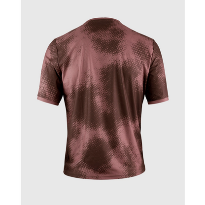 Trikot ASSOS TACTICA T5 MUD FLAGE Kurzarm Braun